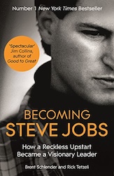 Book Cover of Becoming Steve Jobs