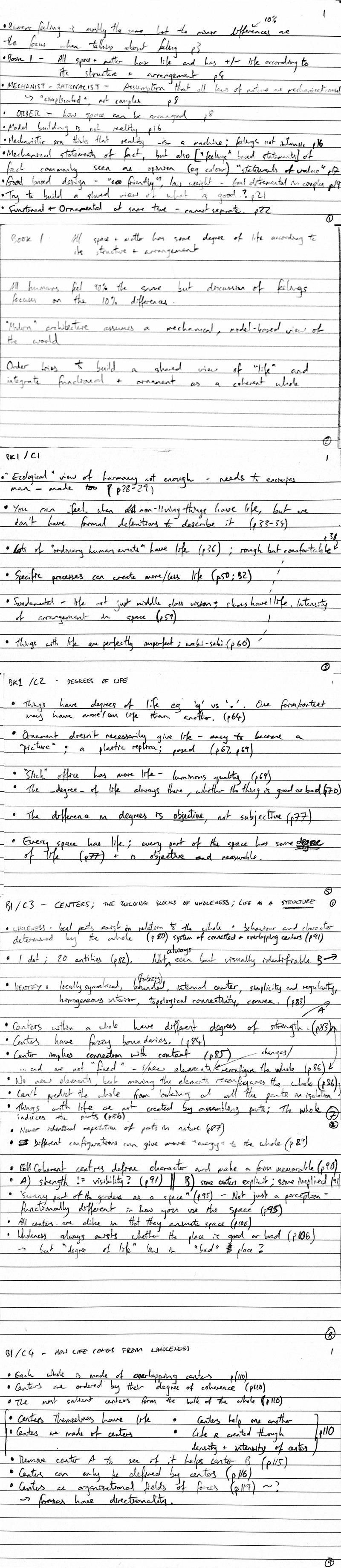 Nature of Order Book 1 Book Notes