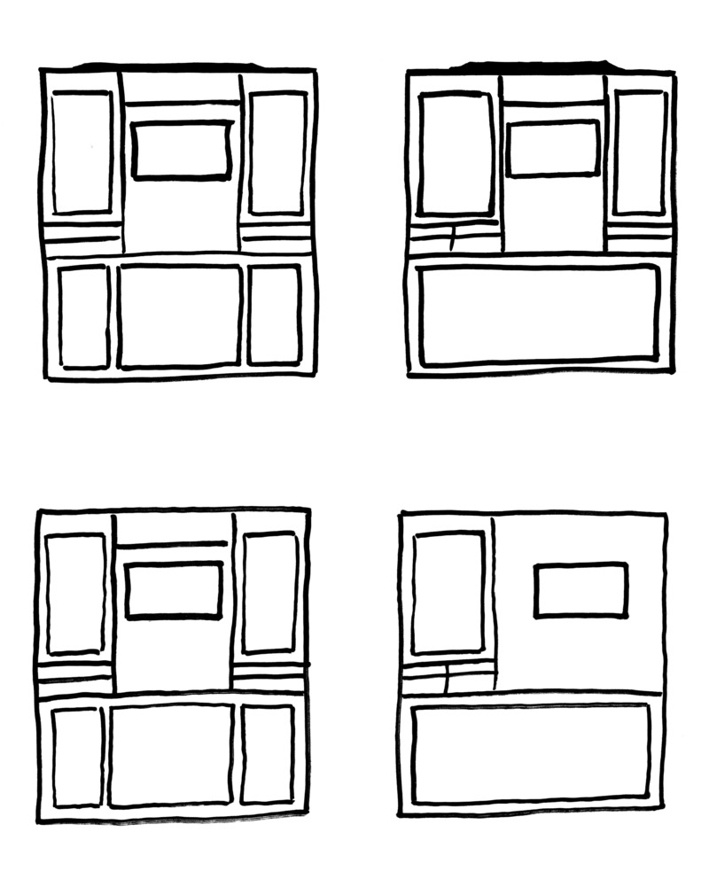 Balance of radiator panel