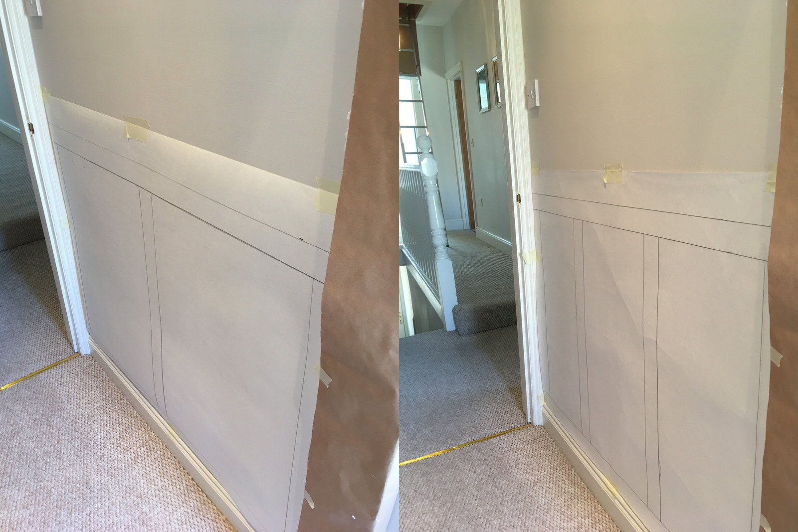 Wainscoting panels