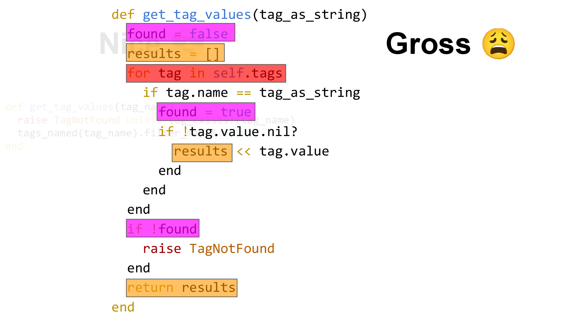 Slide 33 from Programming for Humans