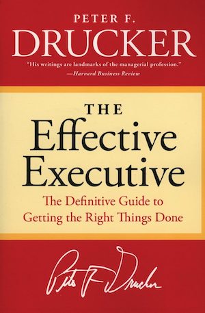 Book Cover of The Effective Executive
